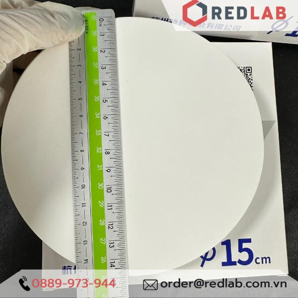 Giấy lọc định tính NewStar đường kính 9cm, 11cm, 12.5cm, 15cm,18cm chảy trung bình 102,giấy lọc thí nghiệm