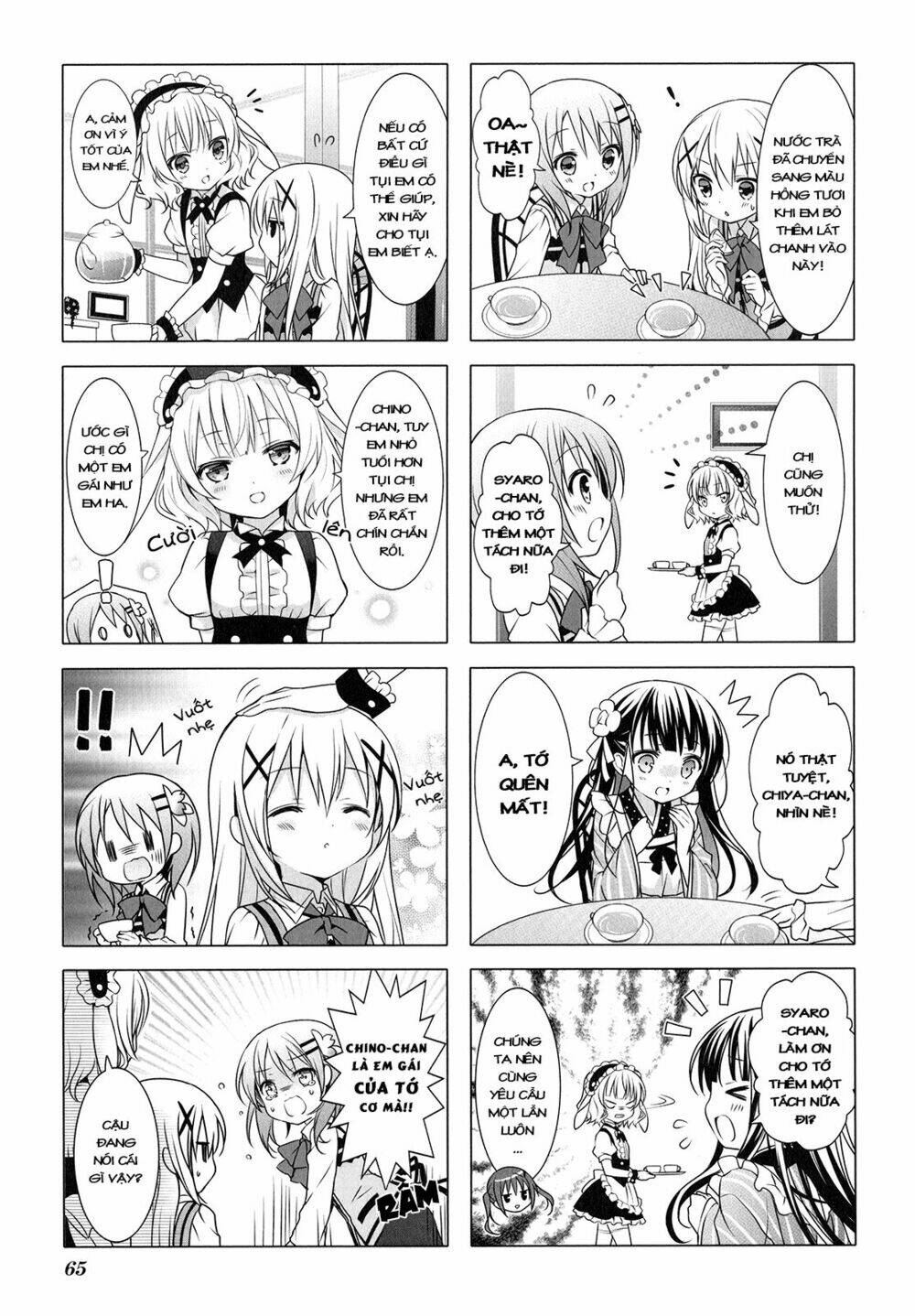 gochuumon wa usagi desuka? [4-koma] chapter 7 8
