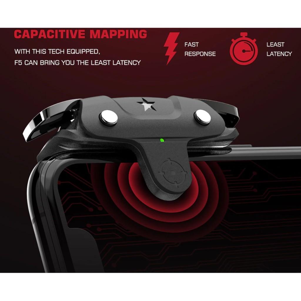 Nút bấm PUBG có auto tap 9 nhịp ngẫu nhiên, ghim tâm cực đỉnh - Gamesir F5