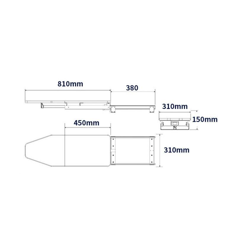 Bàn Để Ủi Xếp Gọn Âm Tủ Thế Hệ Mới Mat Rack