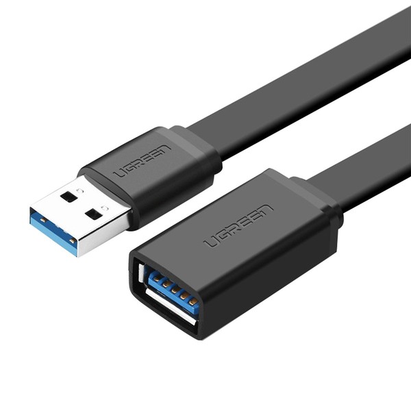 Cáp nối USB 1 đầu đực, 1 đầu cái,3.0 hợp kim sáng Ugreen 30128
