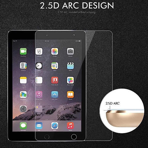 Miếng dán cường lực màn hình cho iPad Air 1 , Air 2 , Pro 9.7 inch , 9.7 inch New 2017 / 2018 Glass chuẩn 9H 2.5D 0.25mm