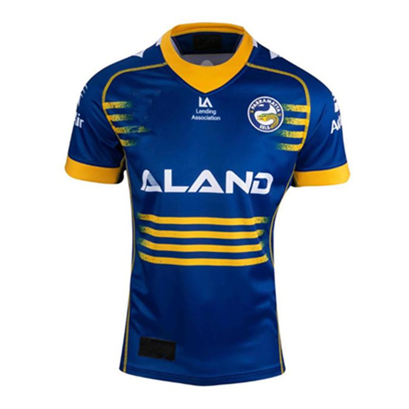 2023 Parramatta Eels Anzac / Sân nhà / Sân khách / Huấn luyện Pasifika / Bản địa / Áo bóng bầu dục Singlet - Cỡ nam: S-5XL Color: 2023 Home Size: L