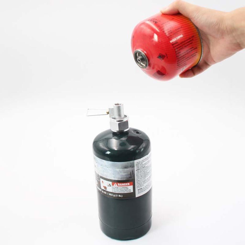 Propane Cylinder Gas Refill Adapter Butane Canister Camping Stove Supplies