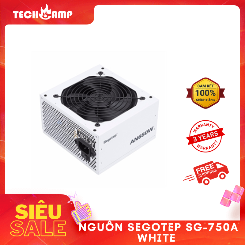 Nguồn SEGOTEP SG-750A  WHITE - Hàng chính hãng