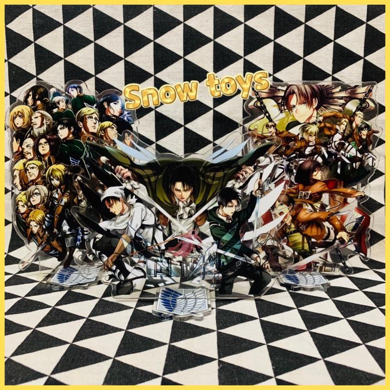 Mô Hình Tượng Standee Acrylic Mica 2 mặt - Attack On Titan - Eren Mikasa Armin Erwin Levi Hange Bertolt Annie Reiner AOT