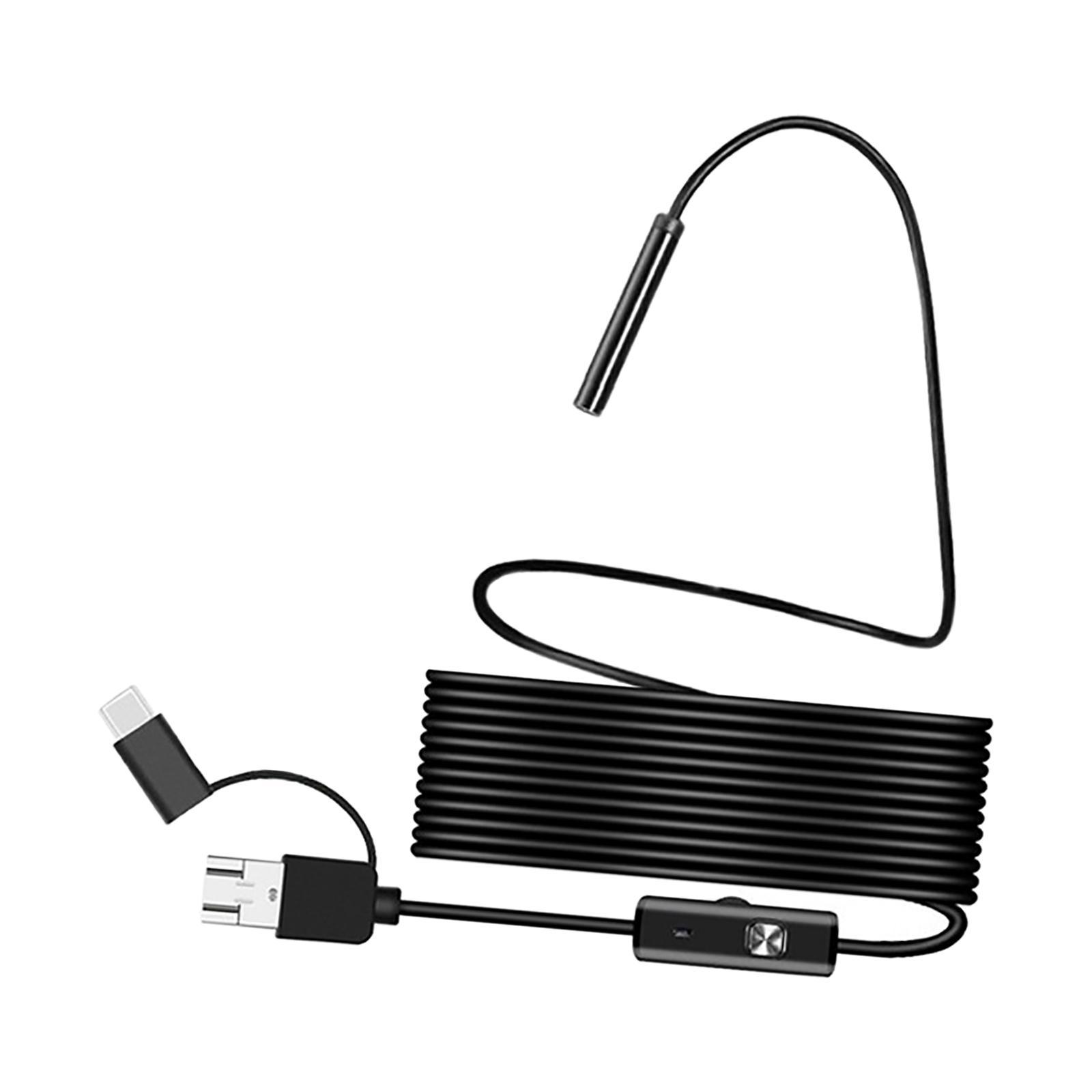 8mm Endoscope Camera Thin for Android iOS Vehicle