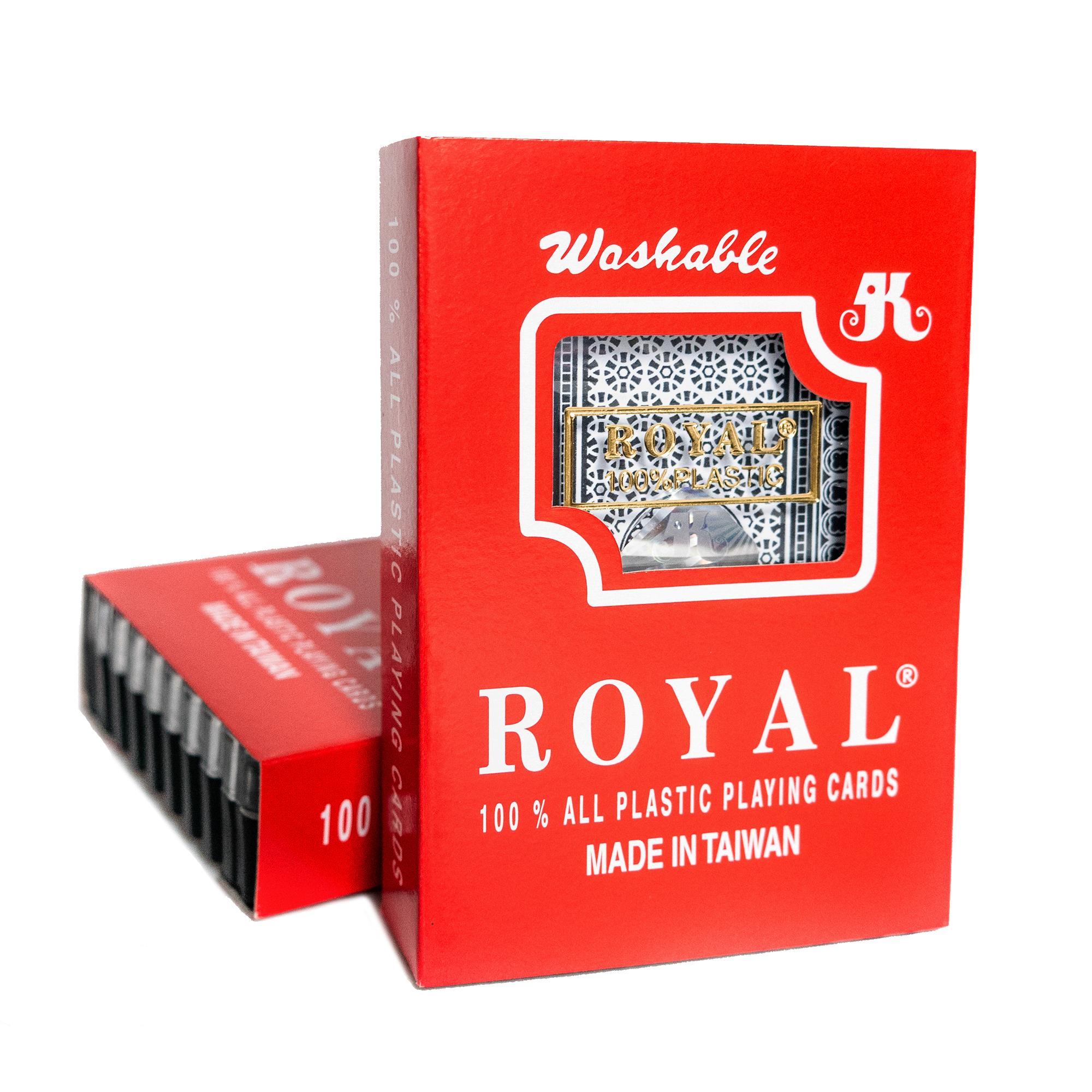 Bài Tây Nhựa Royal 100% Plastic