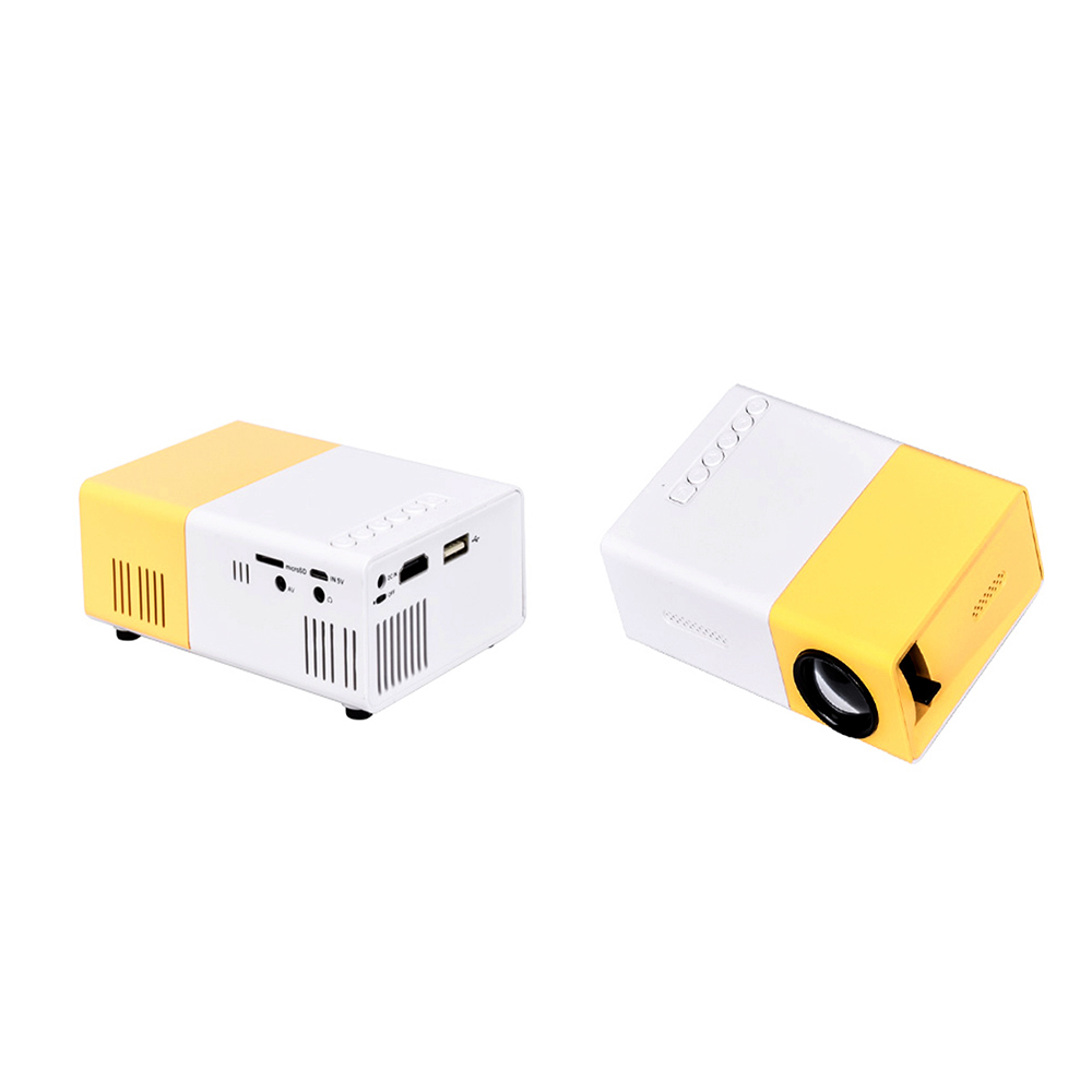 Máy chiếu YG300 LED mini 1080P Full HD có remote điều khiển từ Xa
