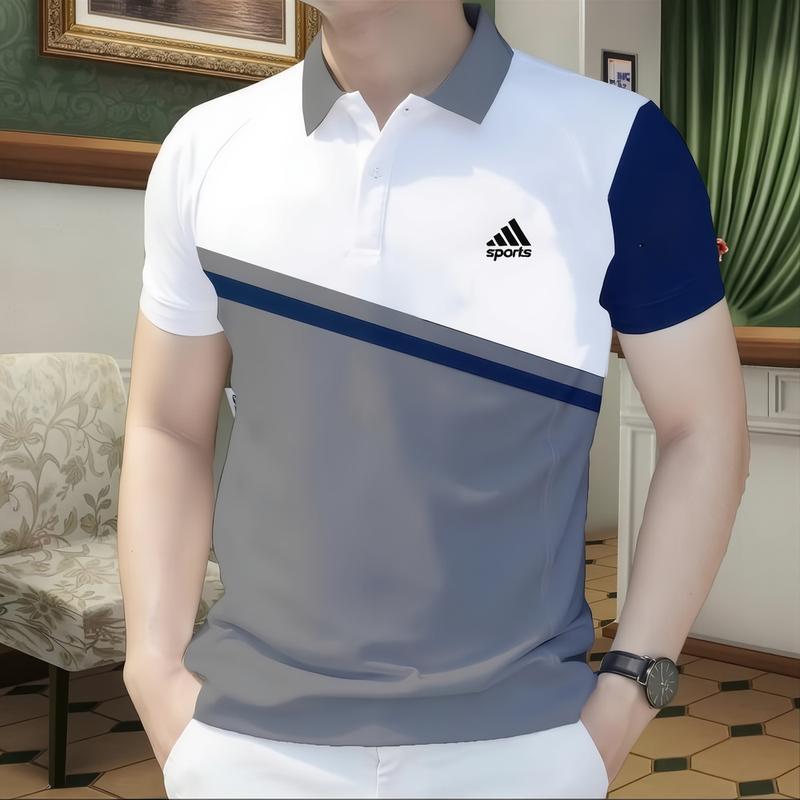 Áo Thun Polo  Nam, Chất Liệu Cao Cấp, Áo Polo  Thời Trang Menswear Có Cổ Shirt - Màu Xanh navy, Màu Xanh navy