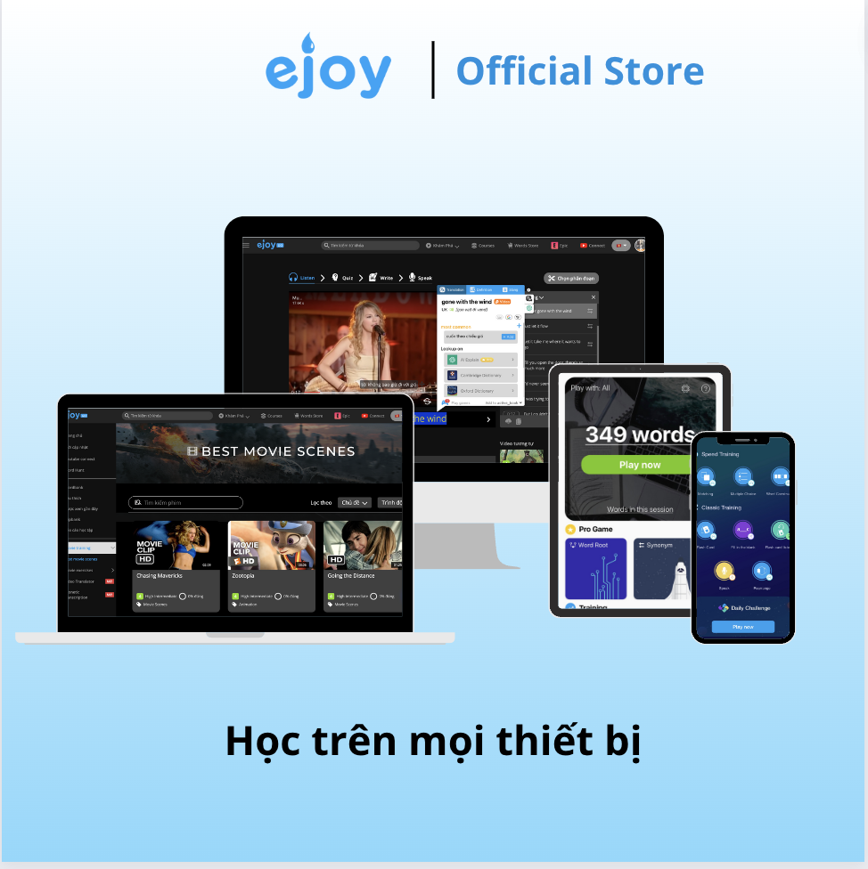 Gói học Tiếng Anh 3 tháng - Tra cứu kiến thức bằng AI trên mọi nền tảng, xem video song ngữ