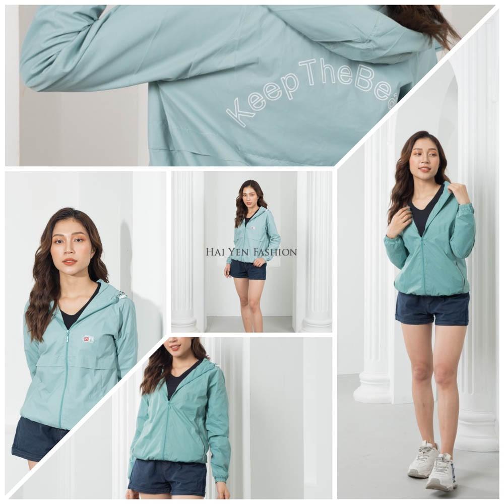 Áo Gió Nữ - Vải Xuất Nhật - Size 40-65kg - Chống tia UV - 5 màu thời trang