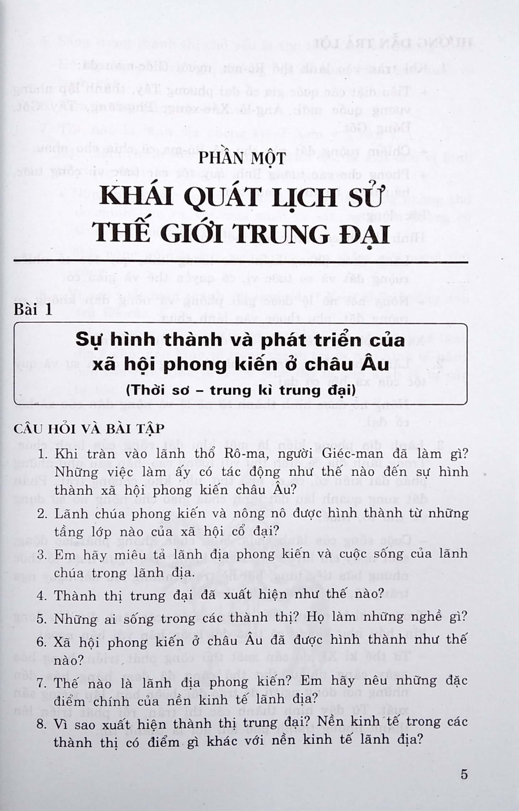 Hướng Dẫn Trả Lời Câu Hỏi Và Bài Tập Lịch Sử 7