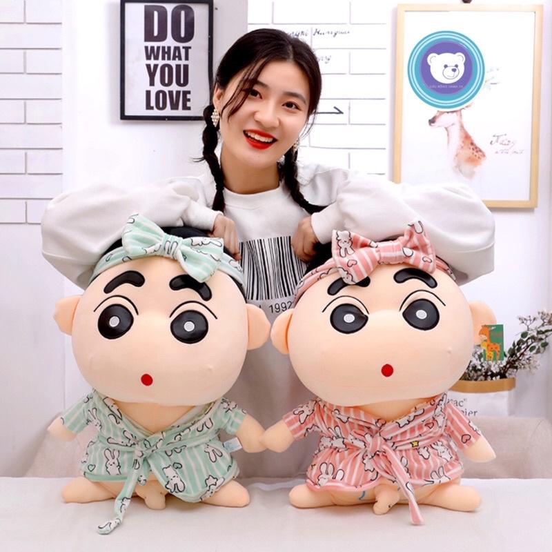 Gấu Bông Shin Mặc Áo Pijama Cao Cấp - Gấu Bông Hana