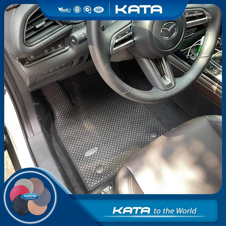 Thảm lót sàn ô tô KATA cho xe Mazda CX30 - Khít với sàn xe, Chống trơn, Không mùi, Không ẩm mốc