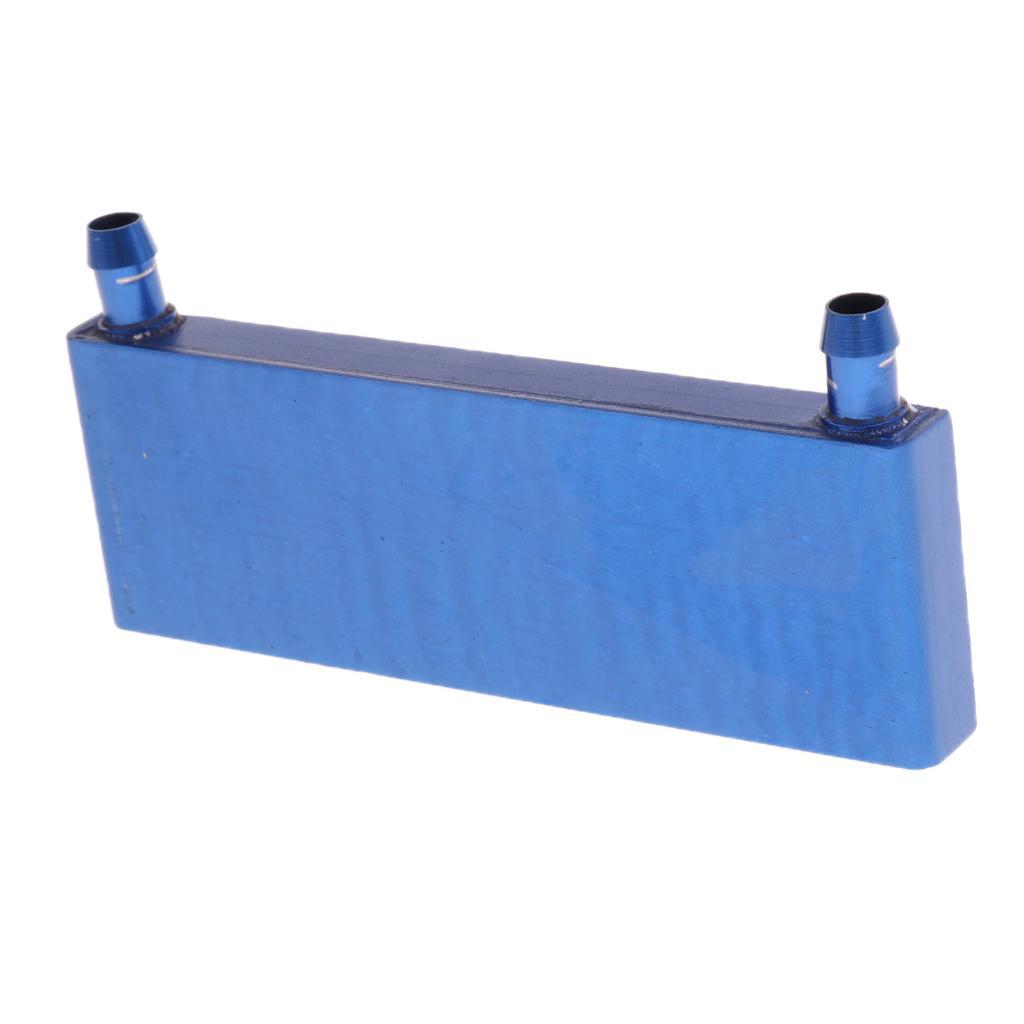 Aluminum Water Cooling Block 40x120mm Liquid Water Cooler System for CPU Graphics Radiator Heat Sink T40120C