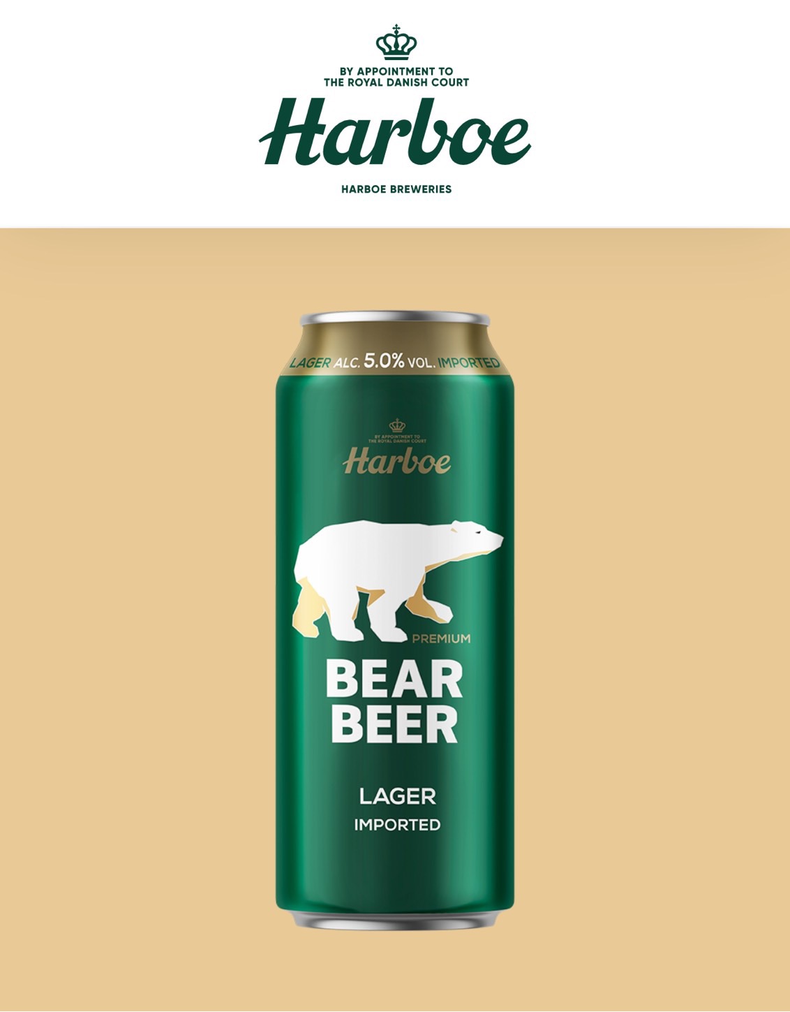 BIA GẤU BEAR LAGER 5%