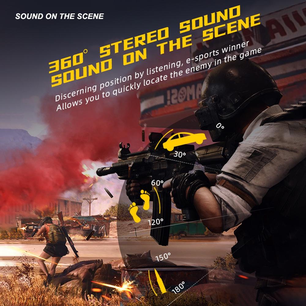 Tai Nghe Chơi Game / Tai Nghe Không Dây TWS / Tai Nghe Bluetooth 5.0 Có Hộp Sạc / Tai Nghe Giảm Tiếng ồn Có Mic