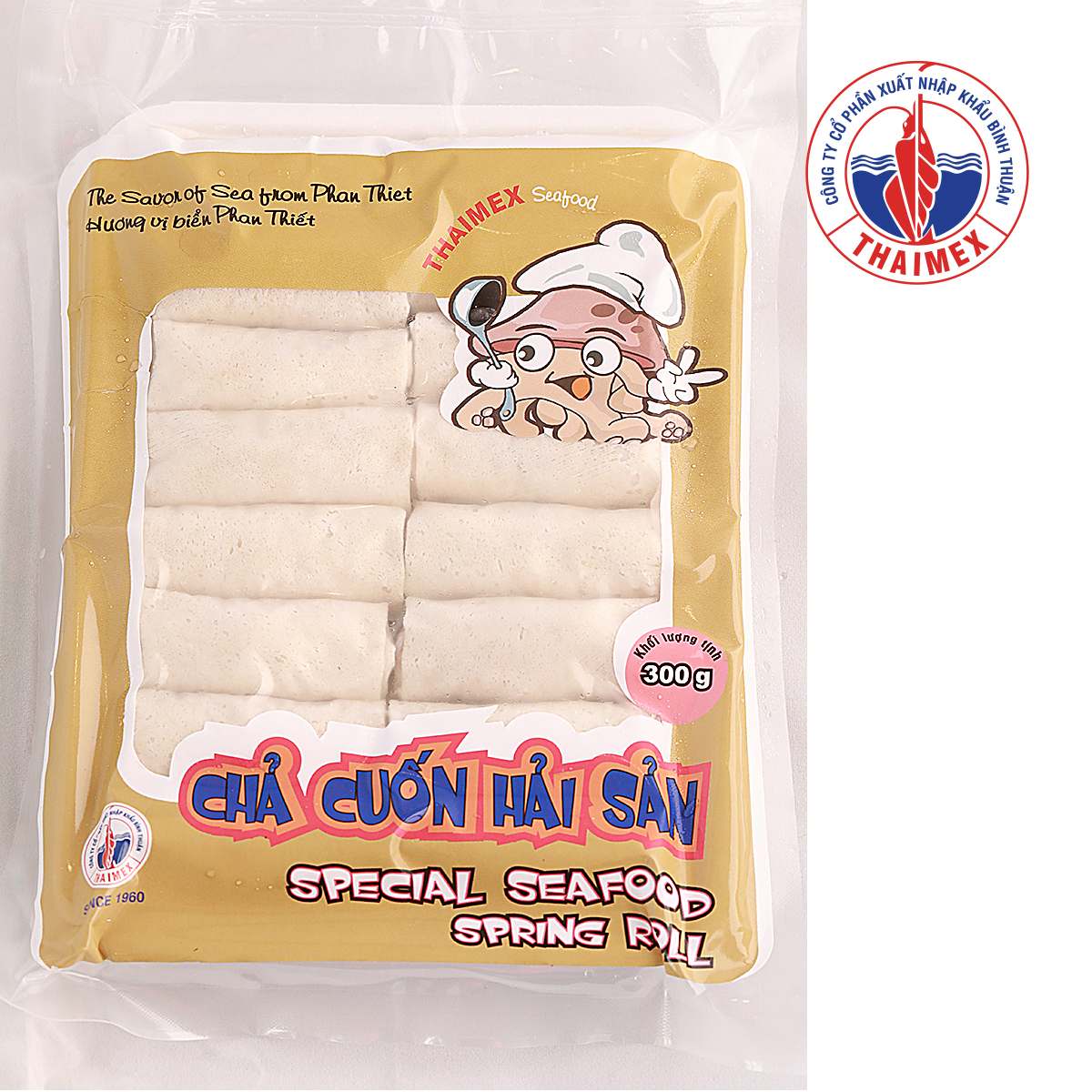 - Chả cuốn hải sản