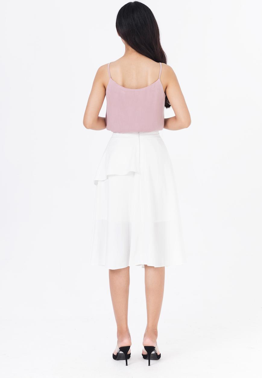 De Leah - Áo 2 Dây Cúc Bọc H
