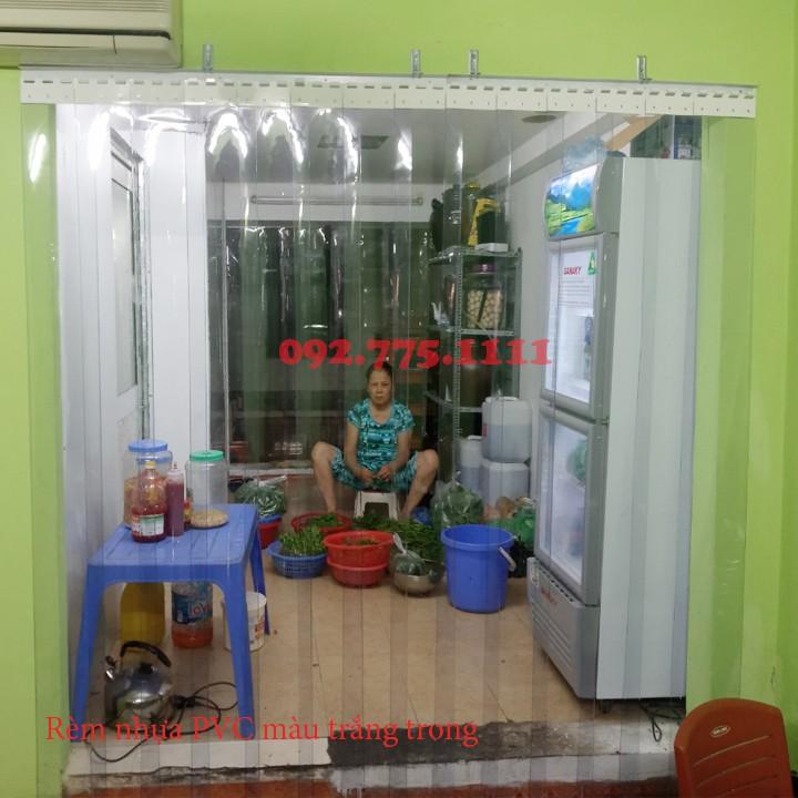 Rèm nhựa PVC ngăn lạnh điều hòa