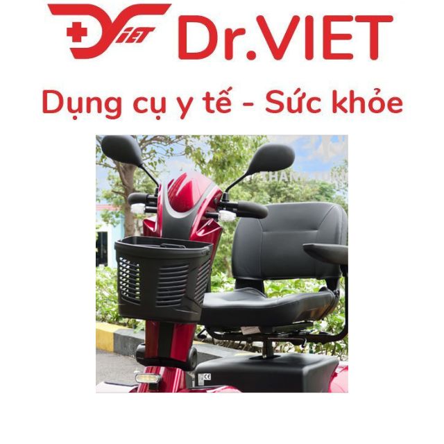 XE LĂN ĐIỆN POWER(M4P) cao cấp - chính hãng EUROCARE - Công nghệ Châu Âu - Tốc độ 10 km/h - dành cho người lớn tuổi và người bị chấn thương