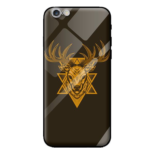 Ốp kính cho Iphone 6s mẫu hươu 1 - Hàng chính hãng