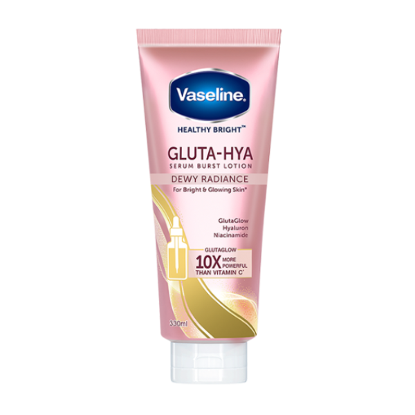 Sữa dưỡng thể Vaseline Gluta-Hya Dưỡng Da Sáng Mịn Sau 7 Ngày Dưỡng sáng chuyên sâu 330 ML