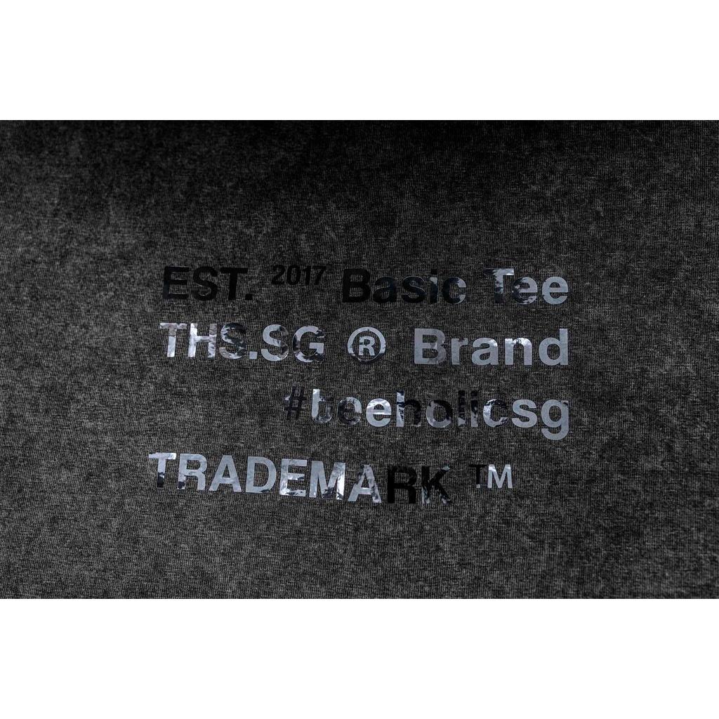 Áo Thun Wash Unisex TeeHolic In Decal Hiệu Ứng Đổi Màu Theo Góc Nhìn - THS