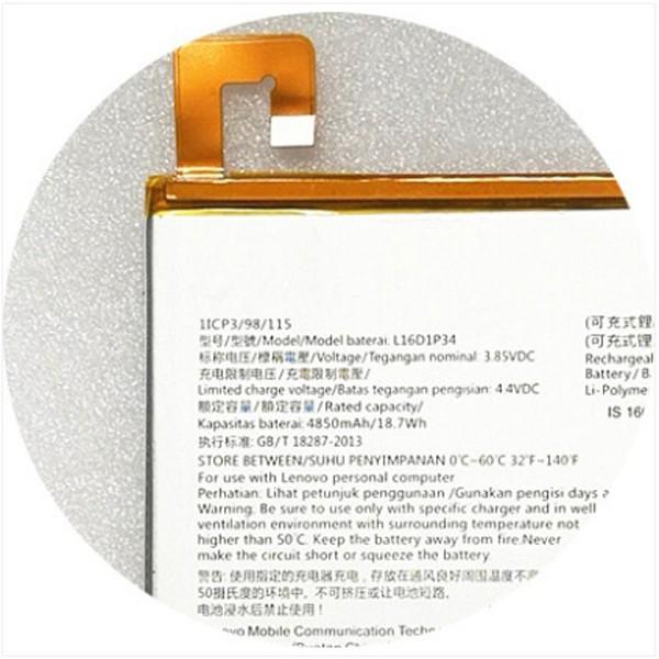 Pin dành cho máy tính bảng lenovo tab 4 8504x l16d1p34 4850 mah