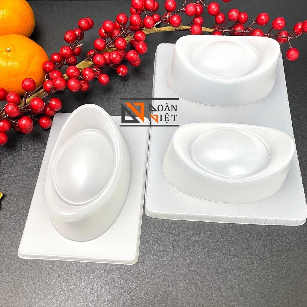Khuôn NHẤN XÔI, RAU CÂU, BÁNH TỔ hình THỎI VÀNG sắc nét 3D - mâm cúng VÍA THẦN TÀI,CÚNG KHAI TRƯƠNG