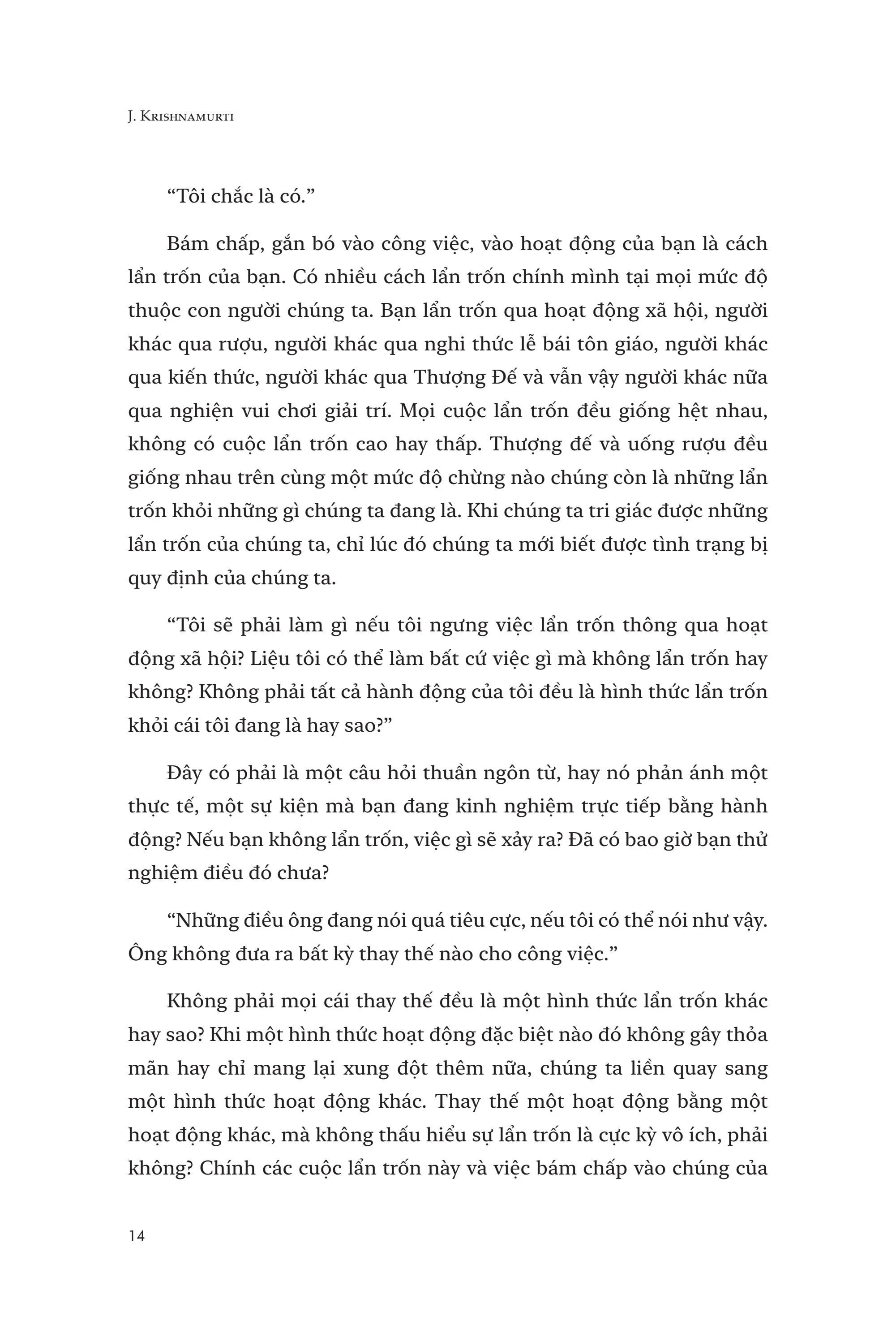 J.Krishnamurti Nói Về Đời Sống - Tập 2