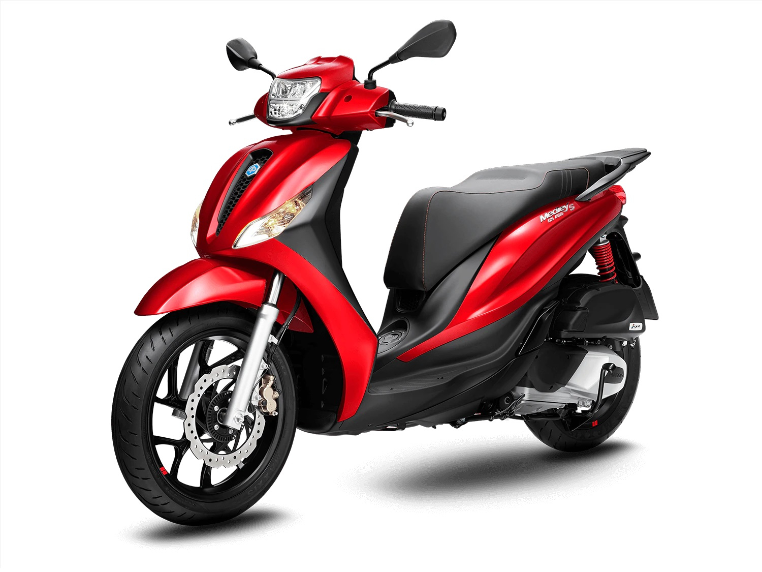 Xe Tay Ga Piaggio Medley S 150 Màu Đỏ Đào Rosso Atla