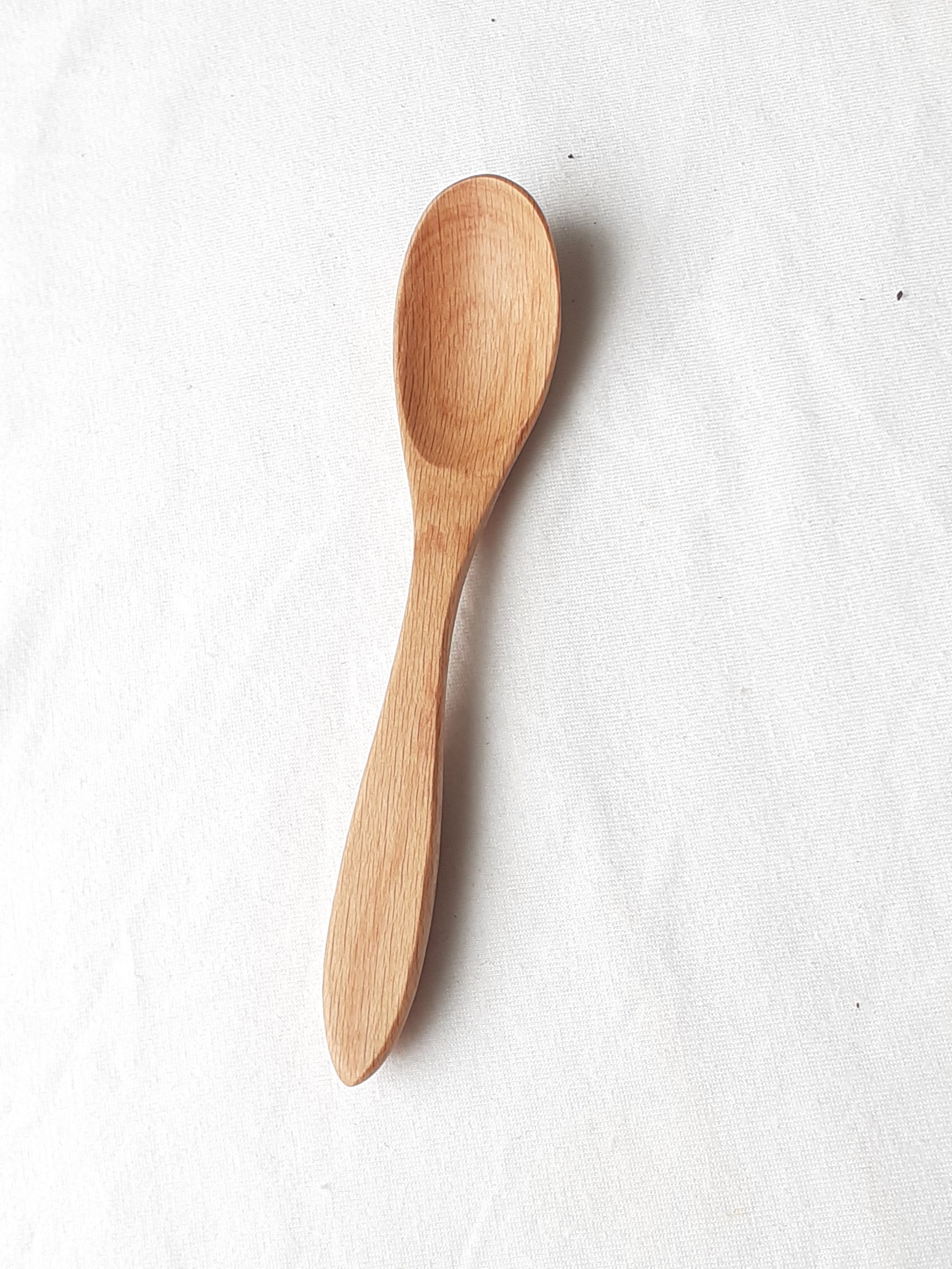 Bộ 6 thìa, muỗng gỗ đào nhỏ uống trà, cafe 12 cm x 2.4 cm