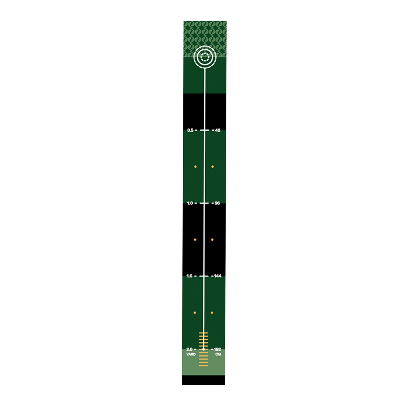Golf Putting Mat Golf Hitting Mat Golf Training Equipment Portable Golf Practice Mat Golf Putting Trainer for Indoor Outdoor Gifts for Golfers