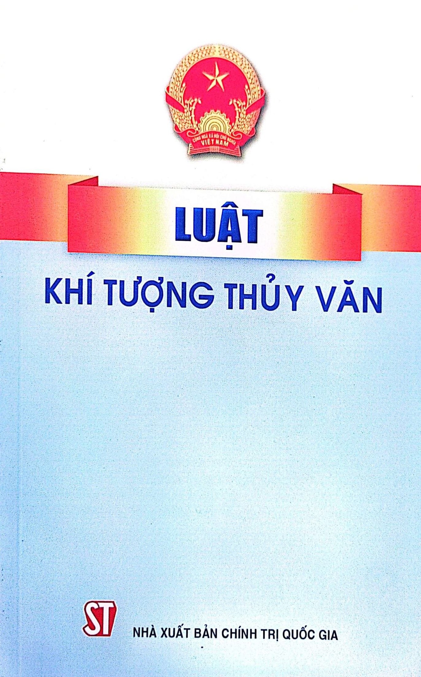 Luật khí tượng thủy văn