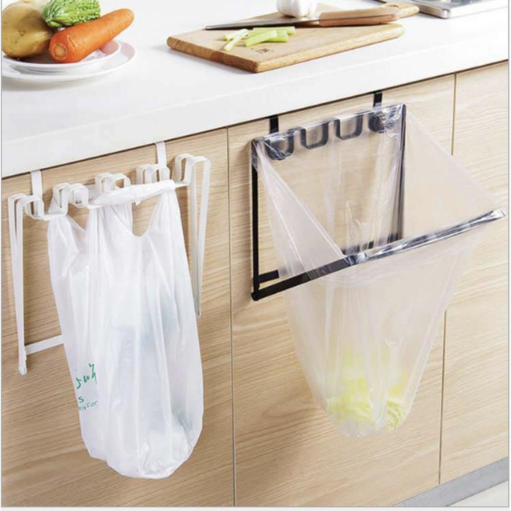 Bộ 2 Giá kẹp túi rác treo nhà bếp tiện lợi