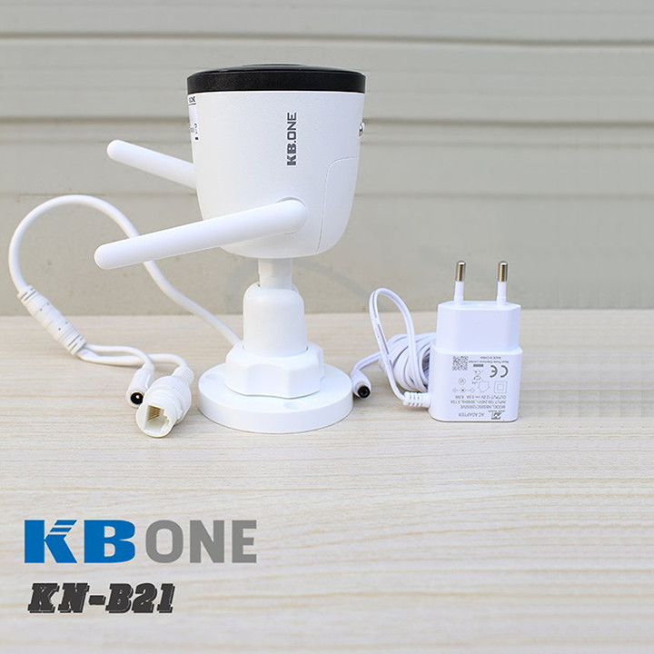 Camera IP Wifi KBONE KN-B21 2.0MP Full HD 1080P - Hàng Chính Hãng