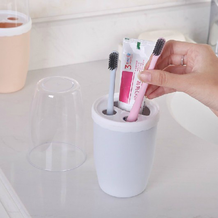 Ly đựng bàn chải kem đánh răng - Giao màu ngẫu nhiên
