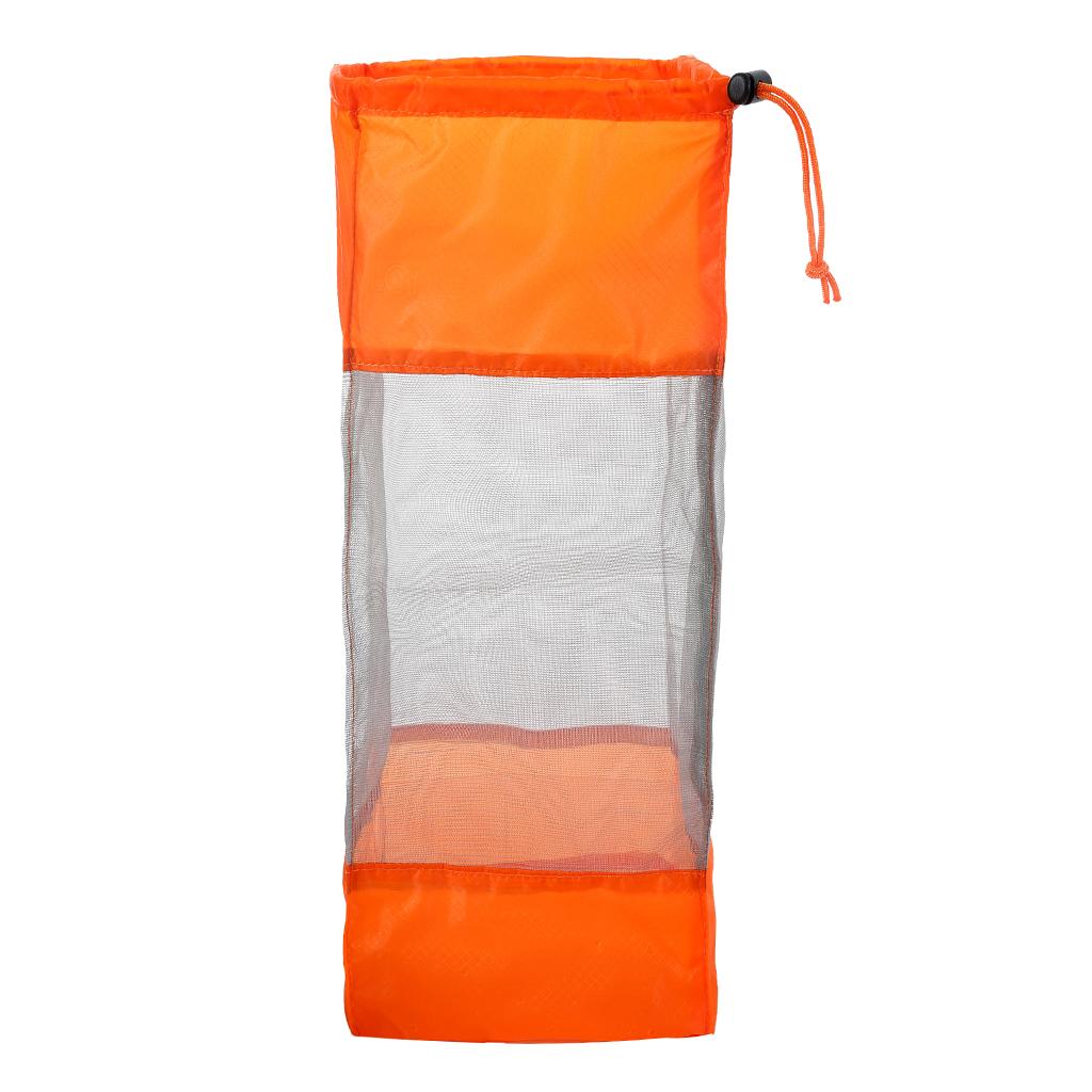 Drawstring Stuff Mesh Sack Storage Bag for Travel Camping Hiking
