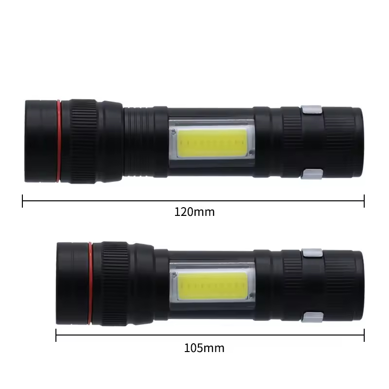 Đèn pin sạc cầm tay chống nước TERINO T1012 - Hàng chính hãng