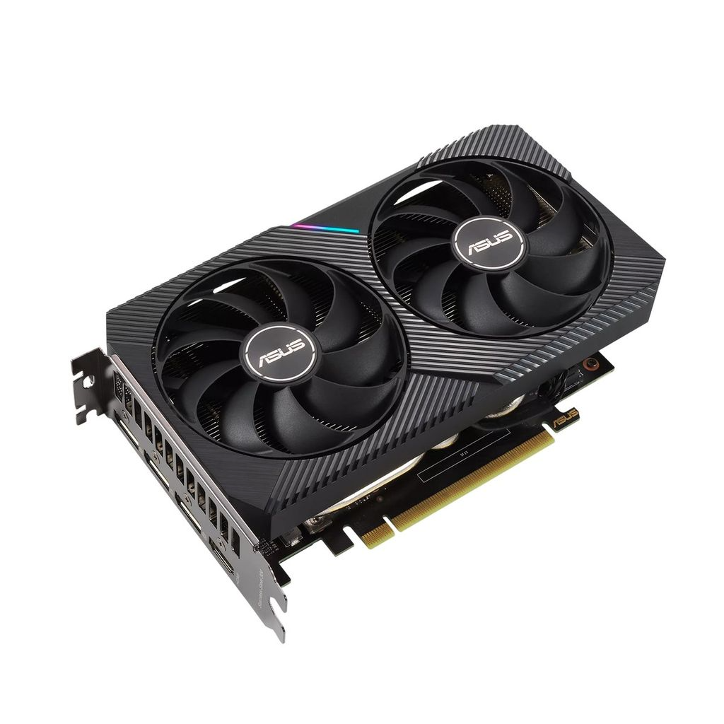 Card màn hình VGA ASUS Dual GeForce RTX 3050 8GB V2 GDDR6 (DUAL-RTX3050-8G-V2) - Hàng chính hãng Viết Sơn phân phối