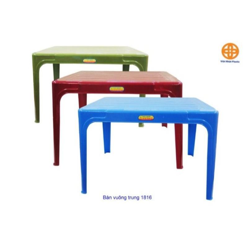 Bàn nhựa vuông quán nước 63.9 *41.6 *51