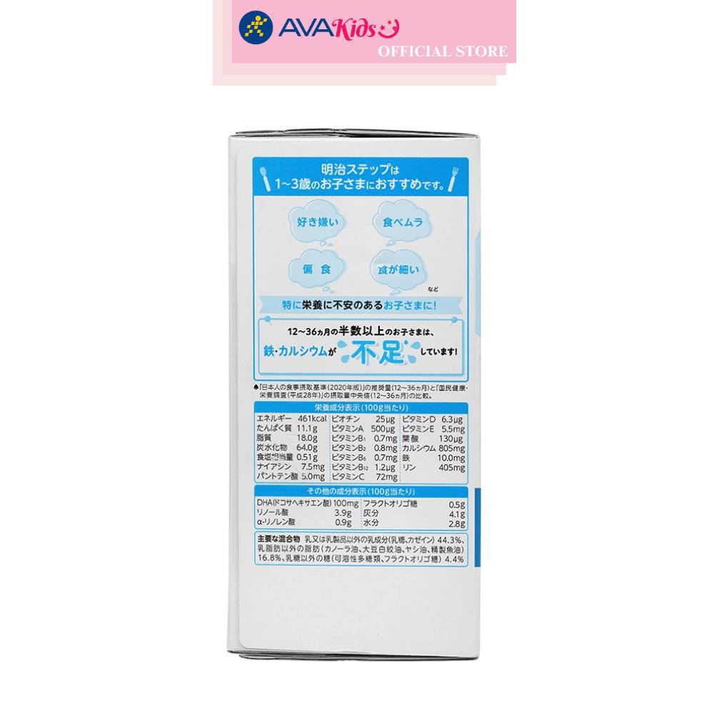 Sữa bột nội địa Nhật dạng thanh Meiji Step Raku Raku Cube 840g (1 - 3 tuổi)