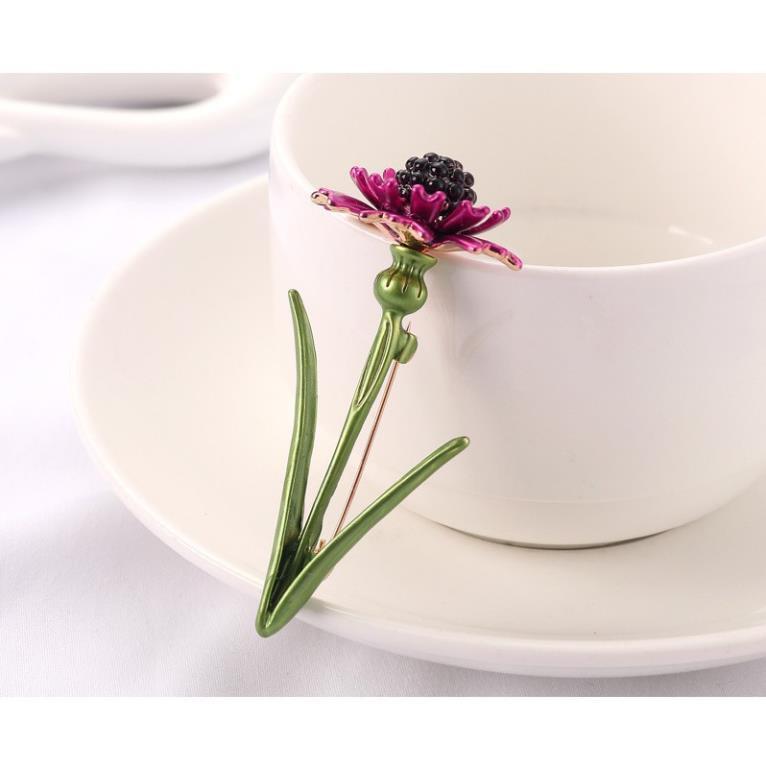 Cài áo thời trang hình hoa cúc 3D xinh xắn GC200