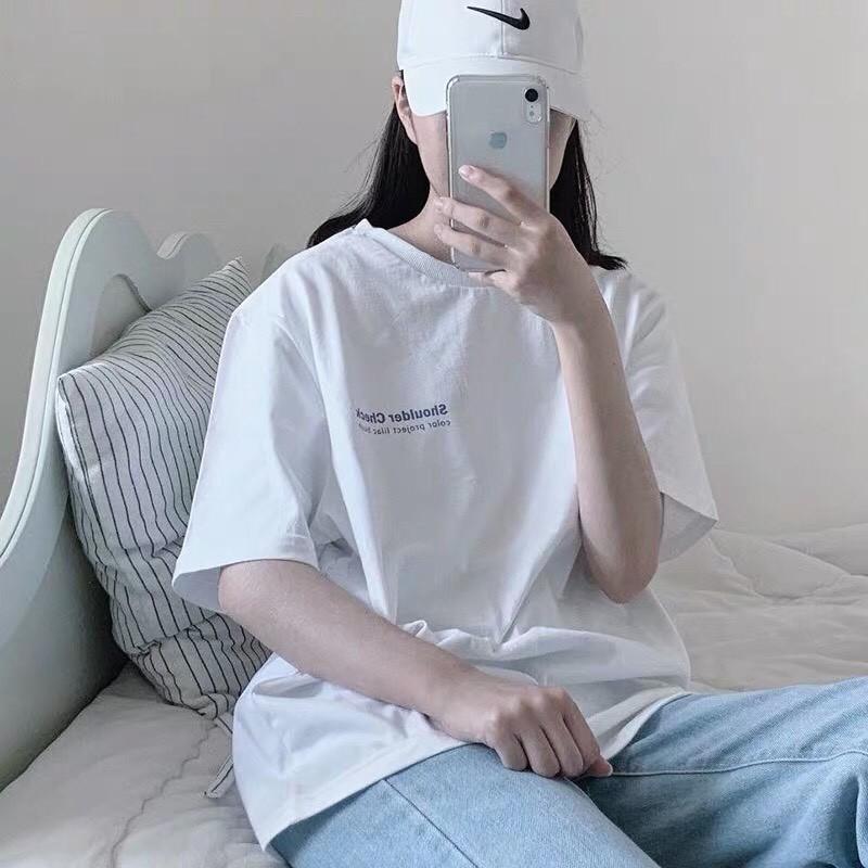 Áo phông Oversize Shoulder, JACKLANE, Áo cộc tay Unisex Jack Lane
