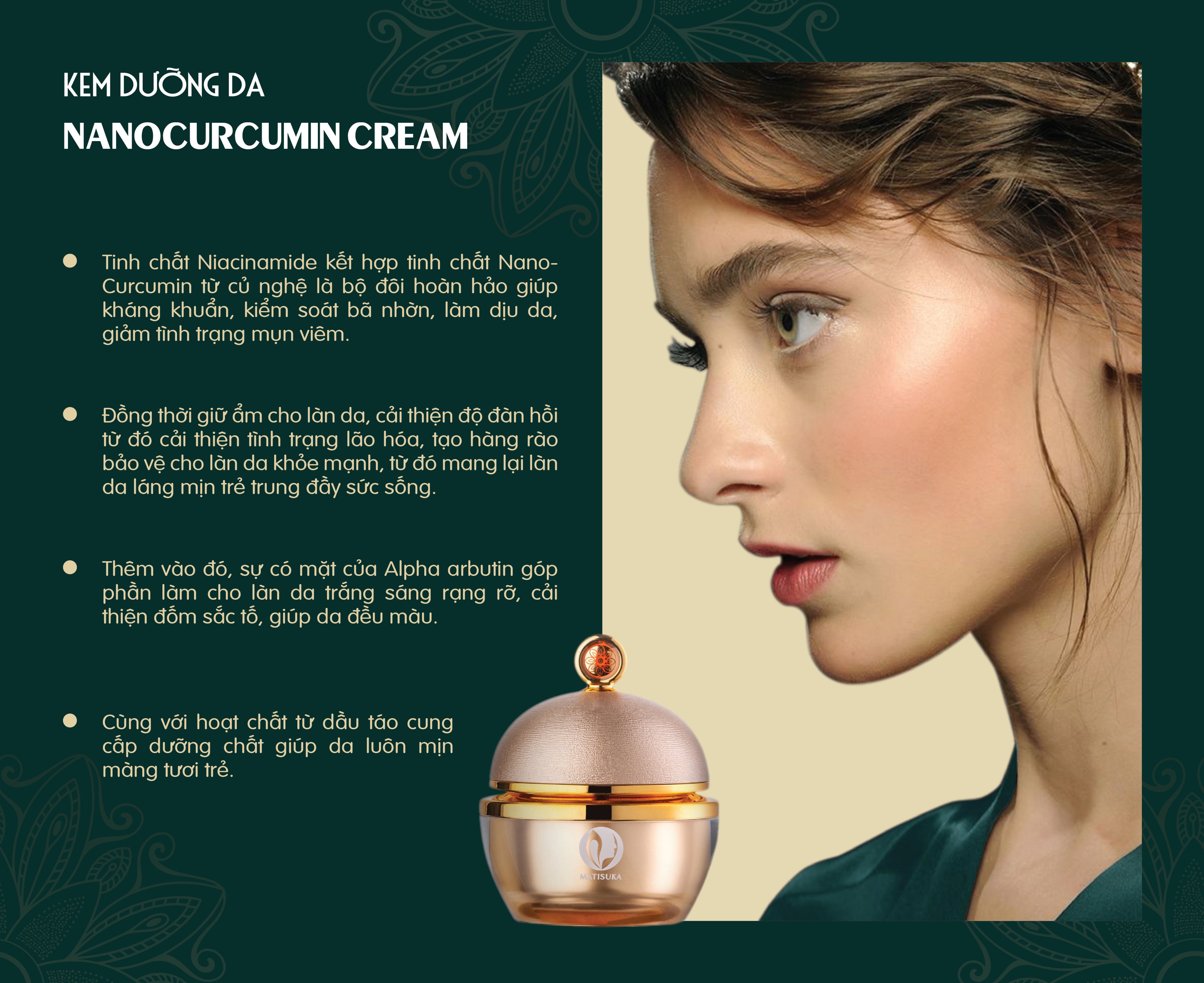 KEM DƯỠNG DA NANOCURCUMIN CREAM