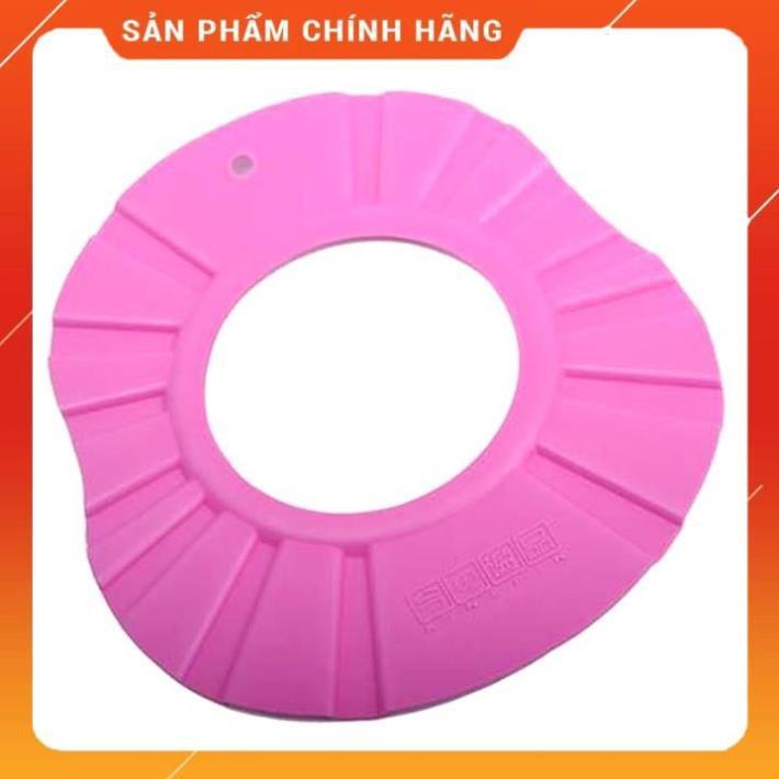 Mũ đội đầu cho bé,Mũ tắm cho bé,Mũ gội đầu, tắm an toàn cho bé chỉnh 4 cỡ 206111-2
