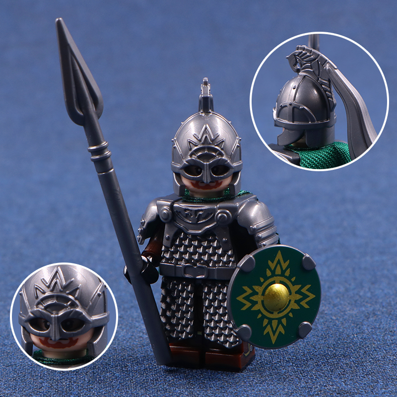 Minifigures Mô Hình Lính Trung Cổ Lord Of The Rings KT1046 Lính Rohan Mẫu Mới Nhất