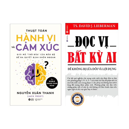 Combo 2 cuốn: Thuật Toán Hành Vi Và Cảm Xúc + Đọc Vị Bất Kỳ Ai